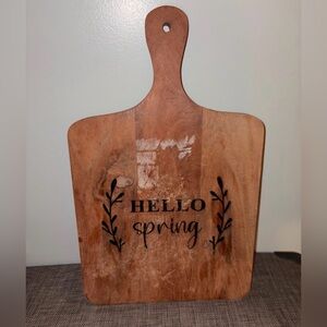 Wooden Cutting Board with Handle